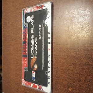 NWT Metal Boston Red Sox License plate frame